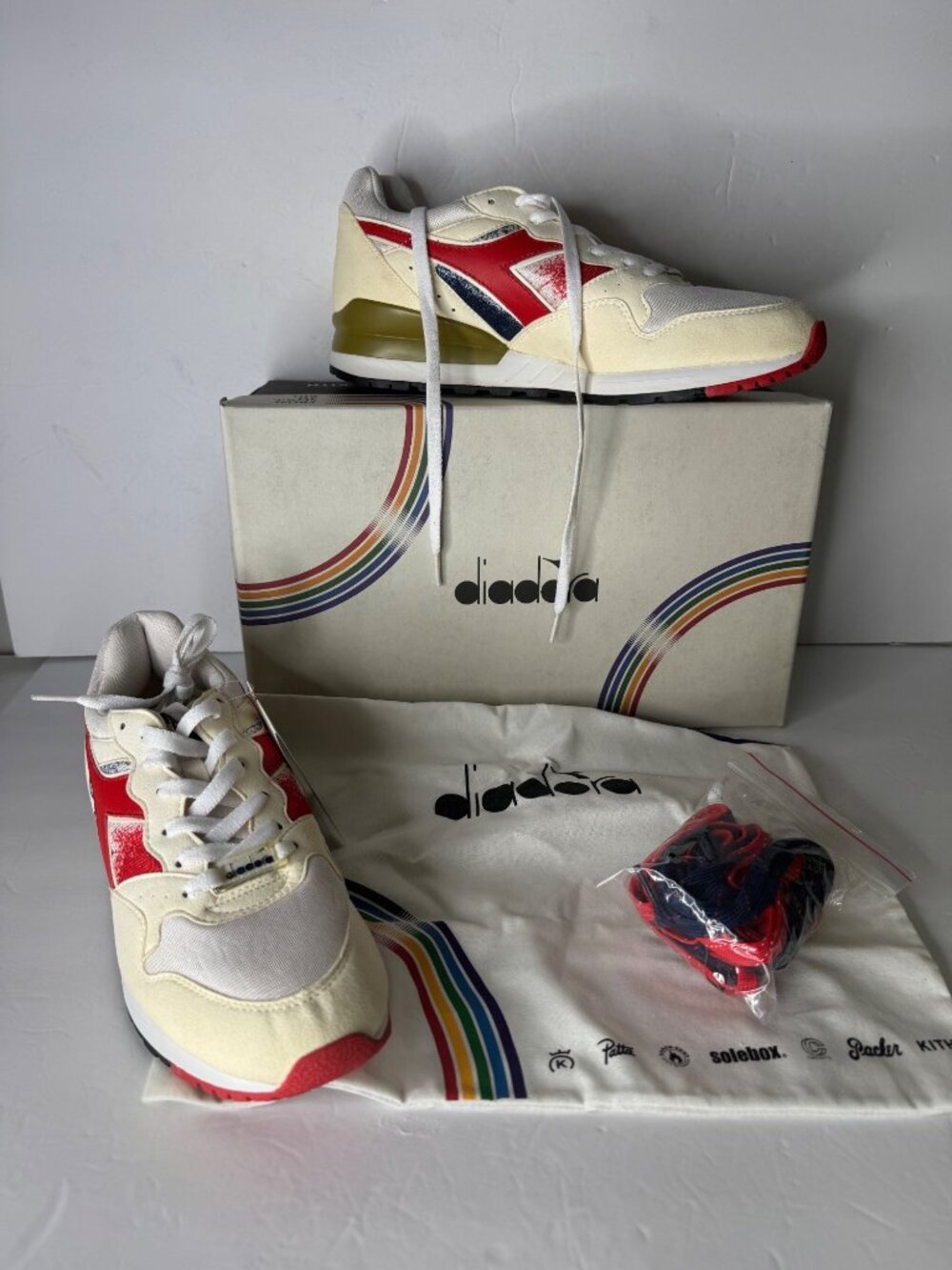 Diadora Mens Intrepid Concepts Seoul Rio Running Shoe Sneaker US 8.5 EU 42 New